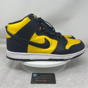 Nike Dunk SP 2020 High Michigan Sneakers Men’s Size 14 Shoes CZ8149-700